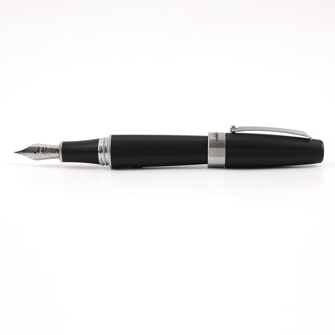 Montegrappa Magnifica Fountain Pen - Matte Black CT