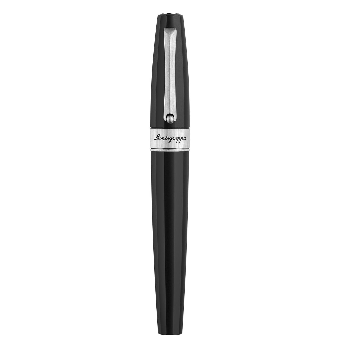 Montegrappa Magnifica Roller Ball Pen - Matte Black CT 5