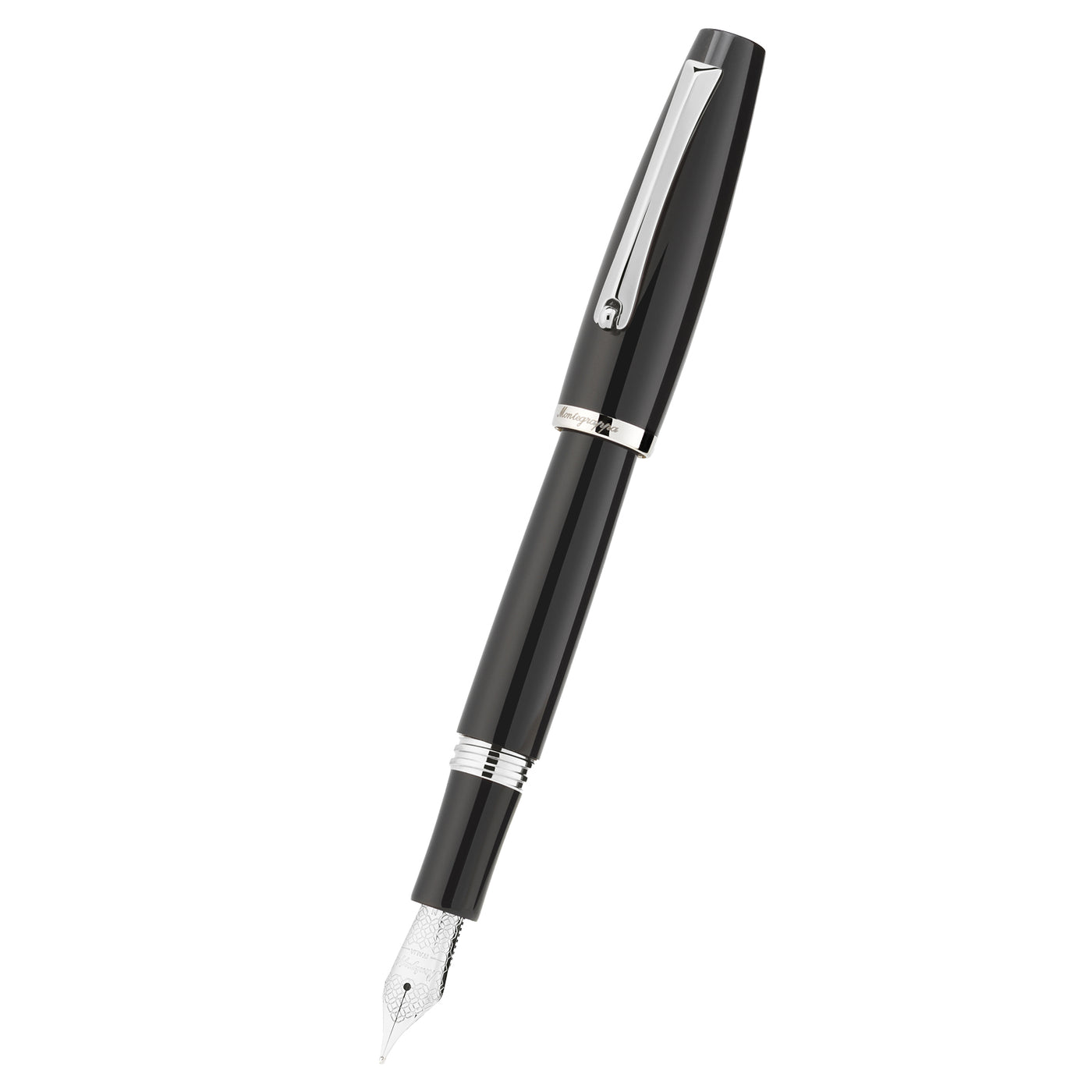 Montegrappa Manager Fountain Pen - Black CT