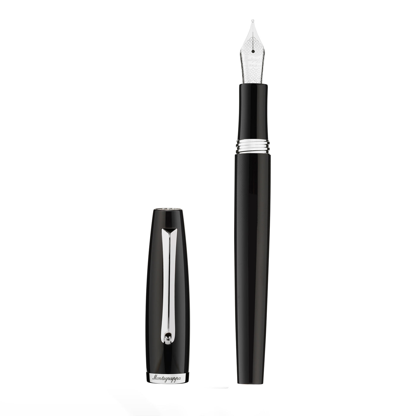 Montegrappa Manager Fountain Pen - Black CT