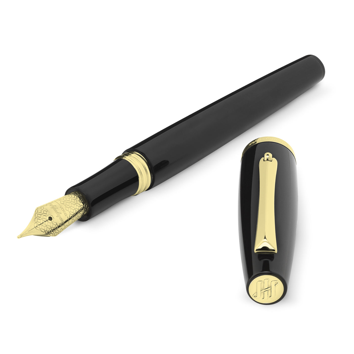 Montegrappa Manager Fountain Pen - Black GT
