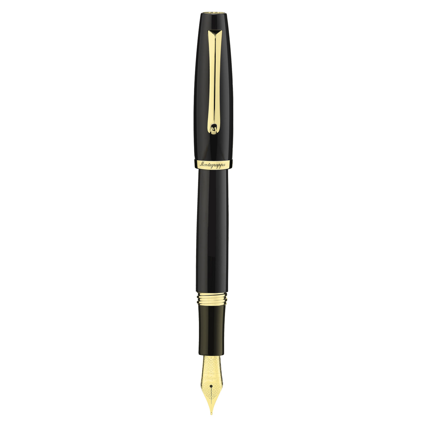 Montegrappa Manager Fountain Pen - Black GT