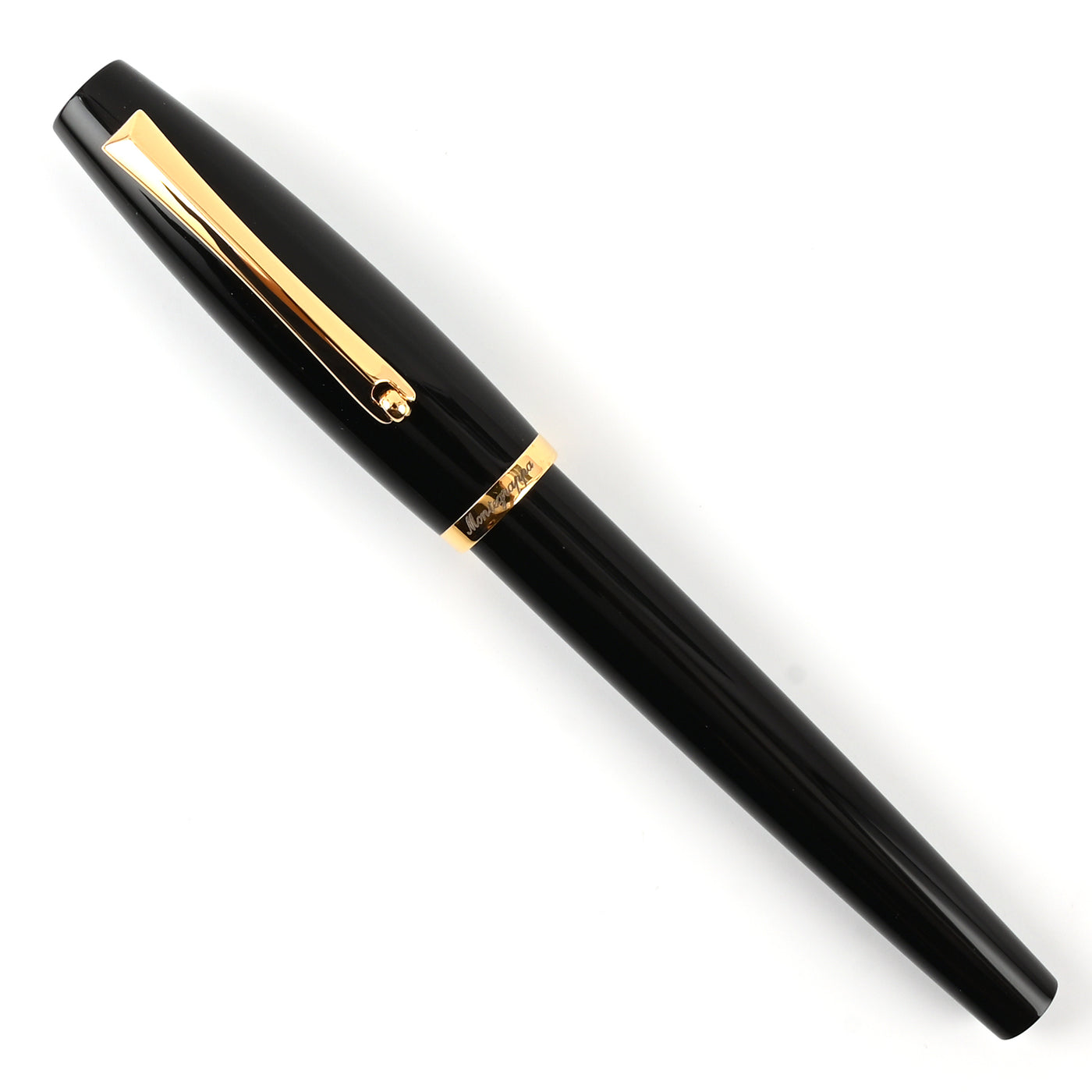 Montegrappa Manager Fountain Pen - Black GT 8
