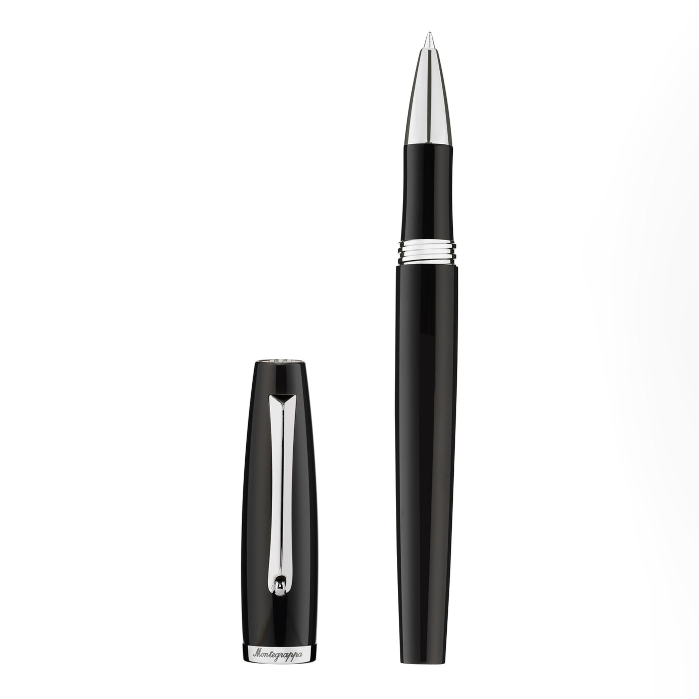 Montegrappa Manager Roller Ball Pen - Black CT
