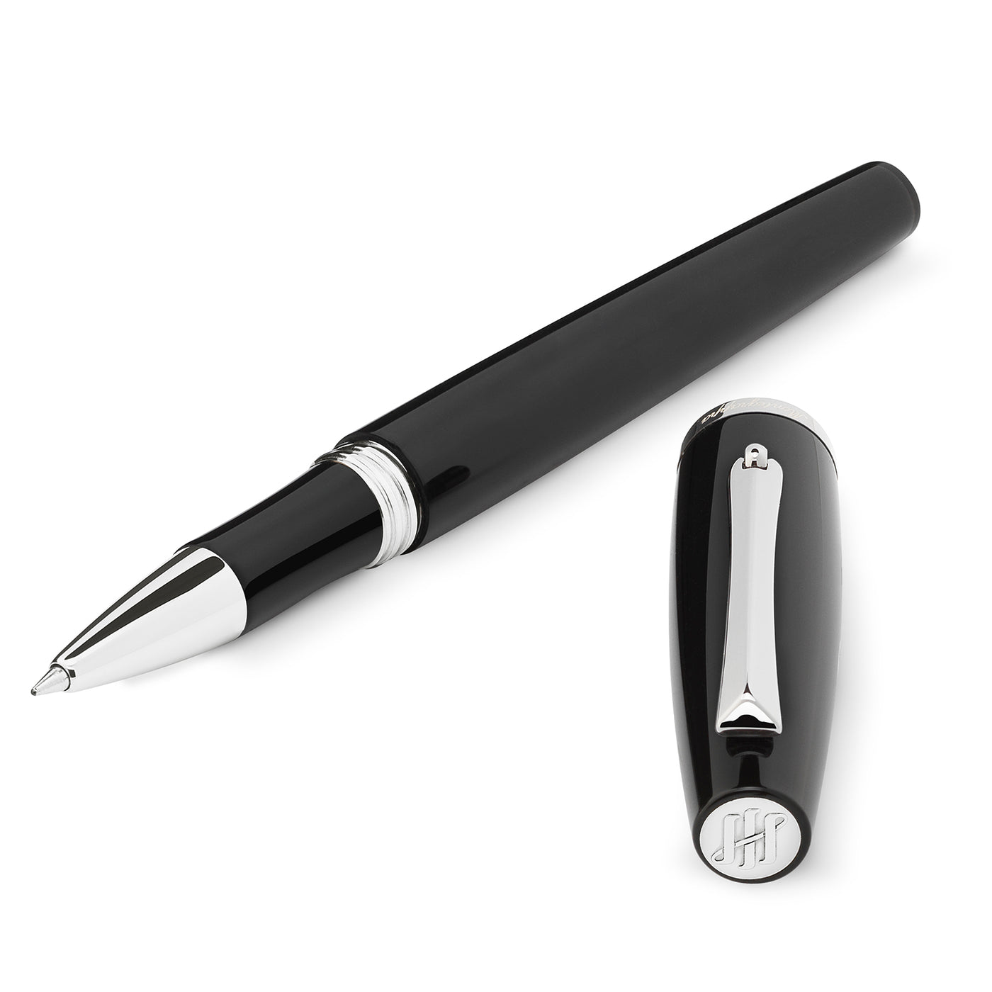 Montegrappa Manager Roller Ball Pen - Black CT