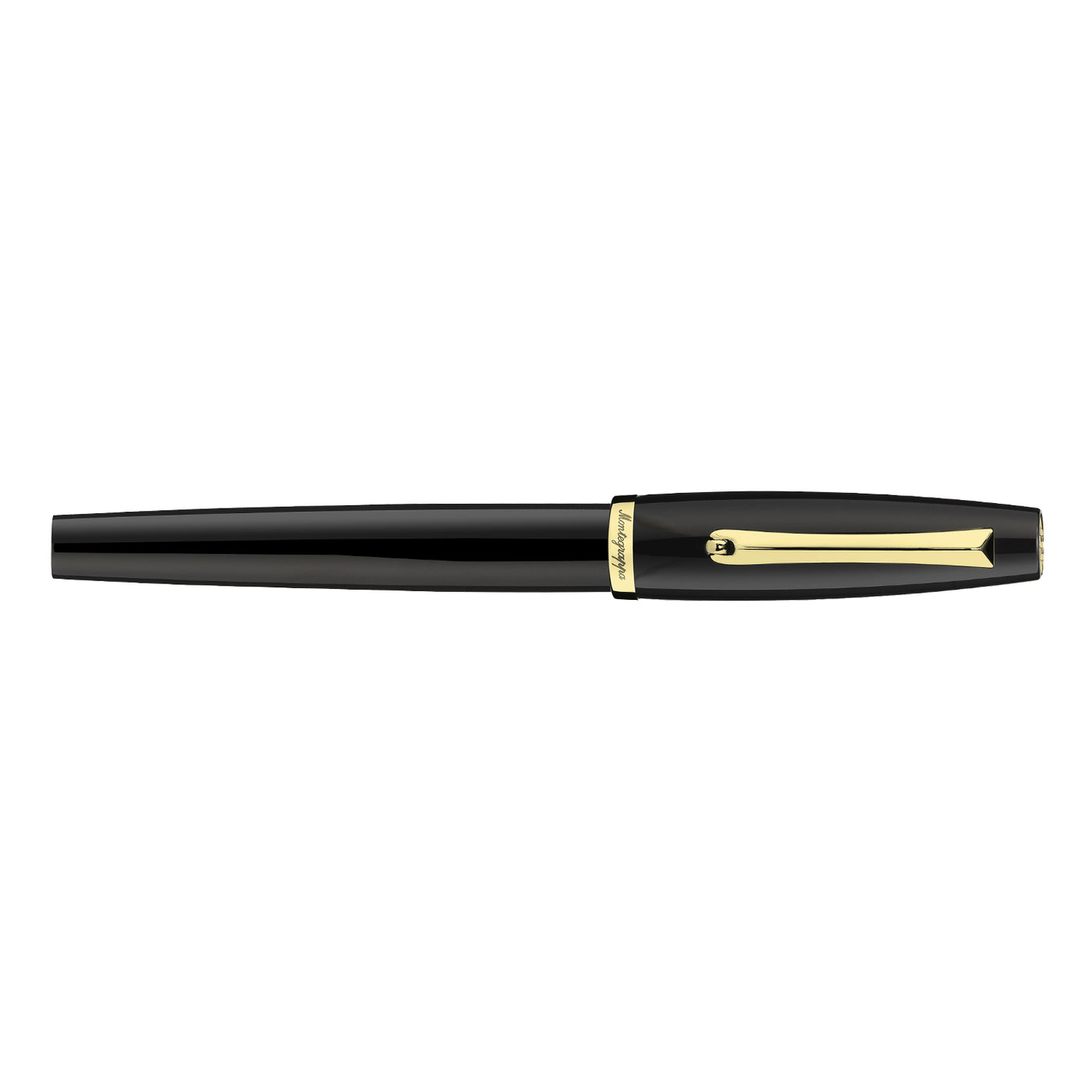 Montegrappa Manager Roller Ball Pen - Black GT