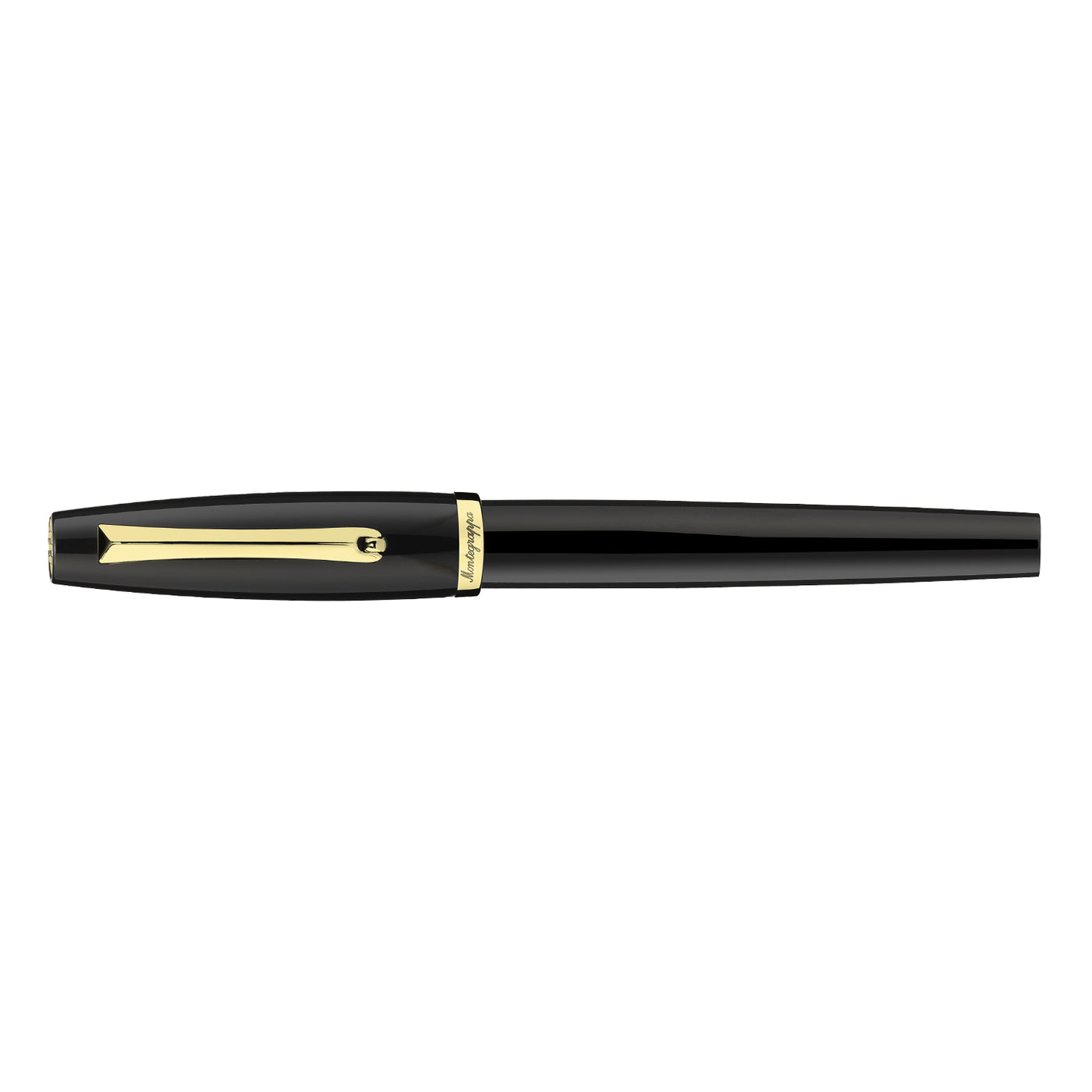 Montegrappa Manager Roller Ball Pen - Black GT