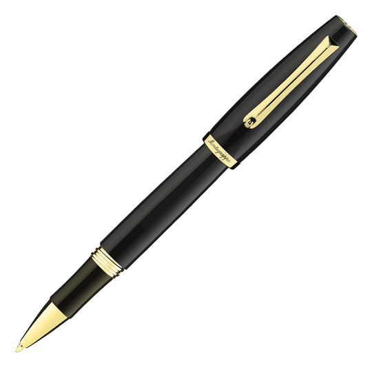 Montegrappa Manager Roller Ball Pen - Black GT