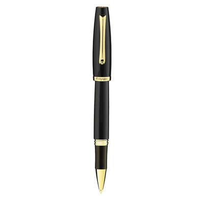 Montegrappa Manager Roller Ball Pen - Black GT