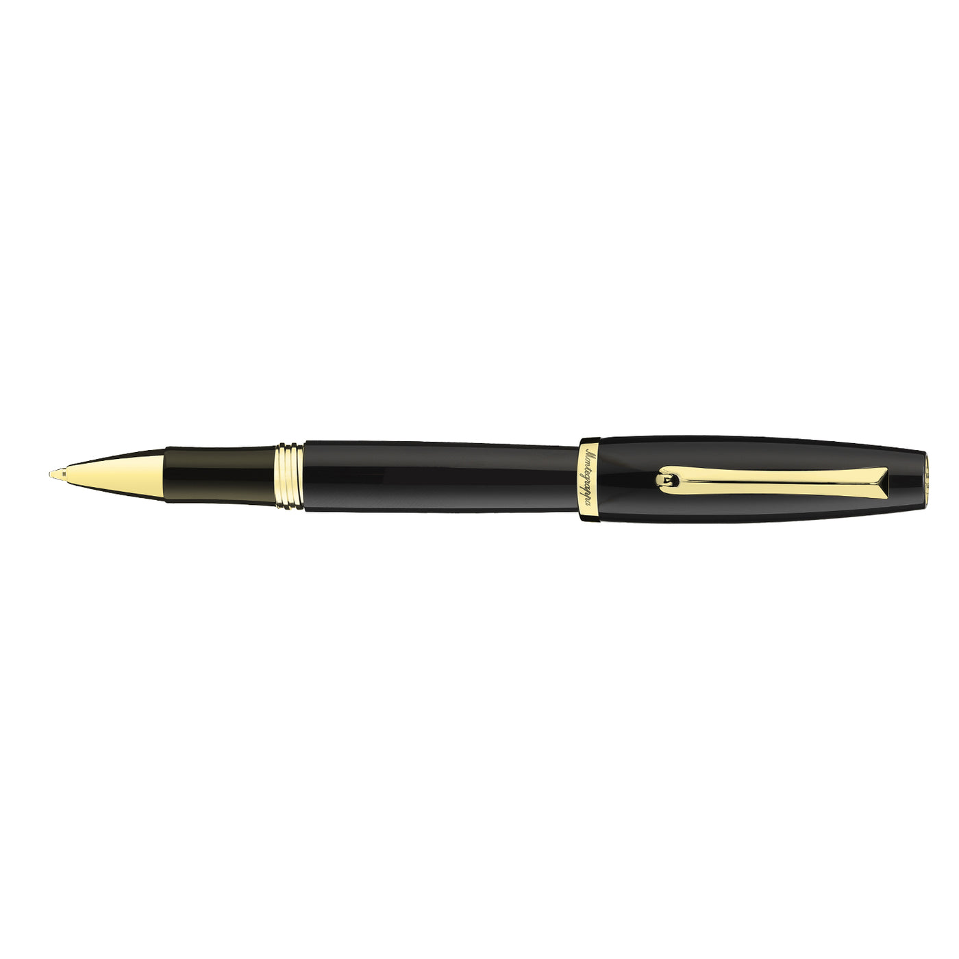 Montegrappa Manager Roller Ball Pen - Black GT