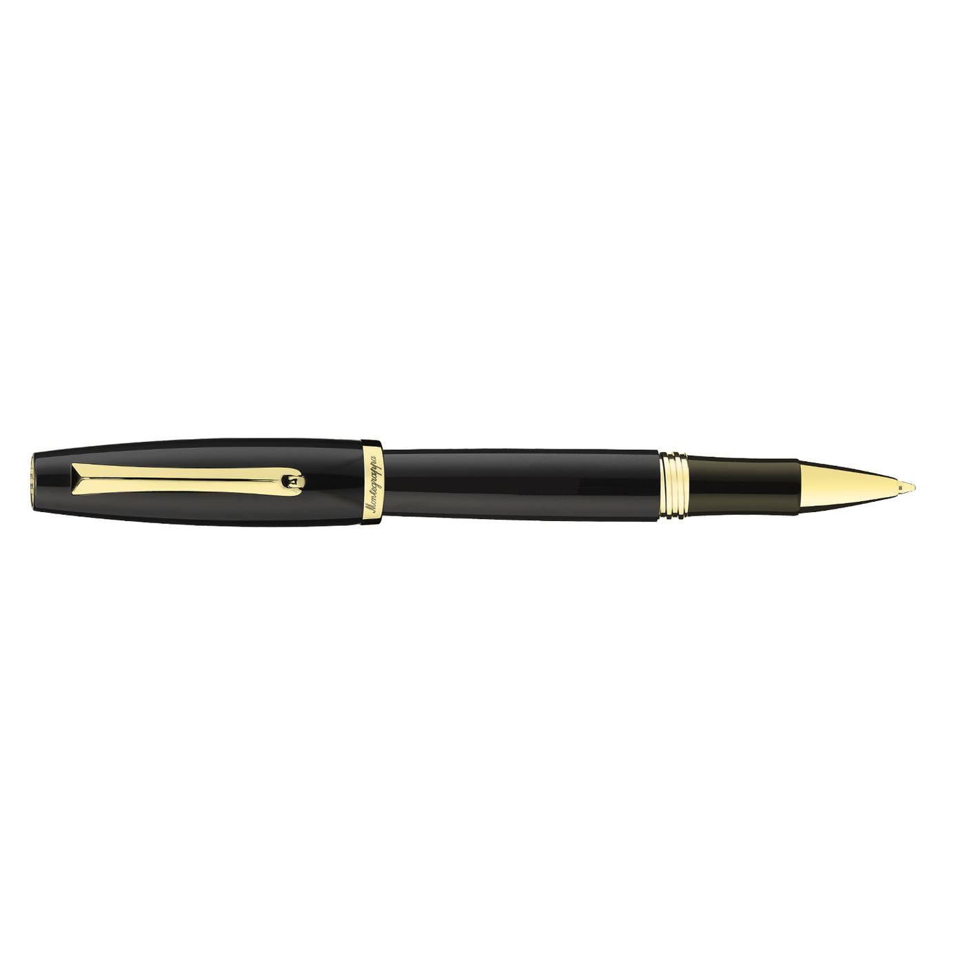 Montegrappa Manager Roller Ball Pen - Black GT