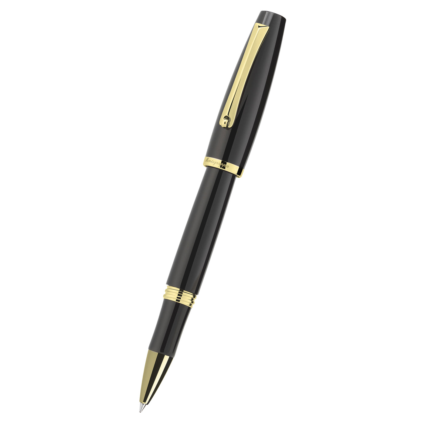 Montegrappa Manager Roller Ball Pen - Black GT