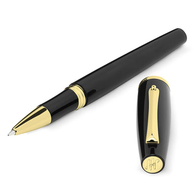 Montegrappa Manager Roller Ball Pen - Black GT