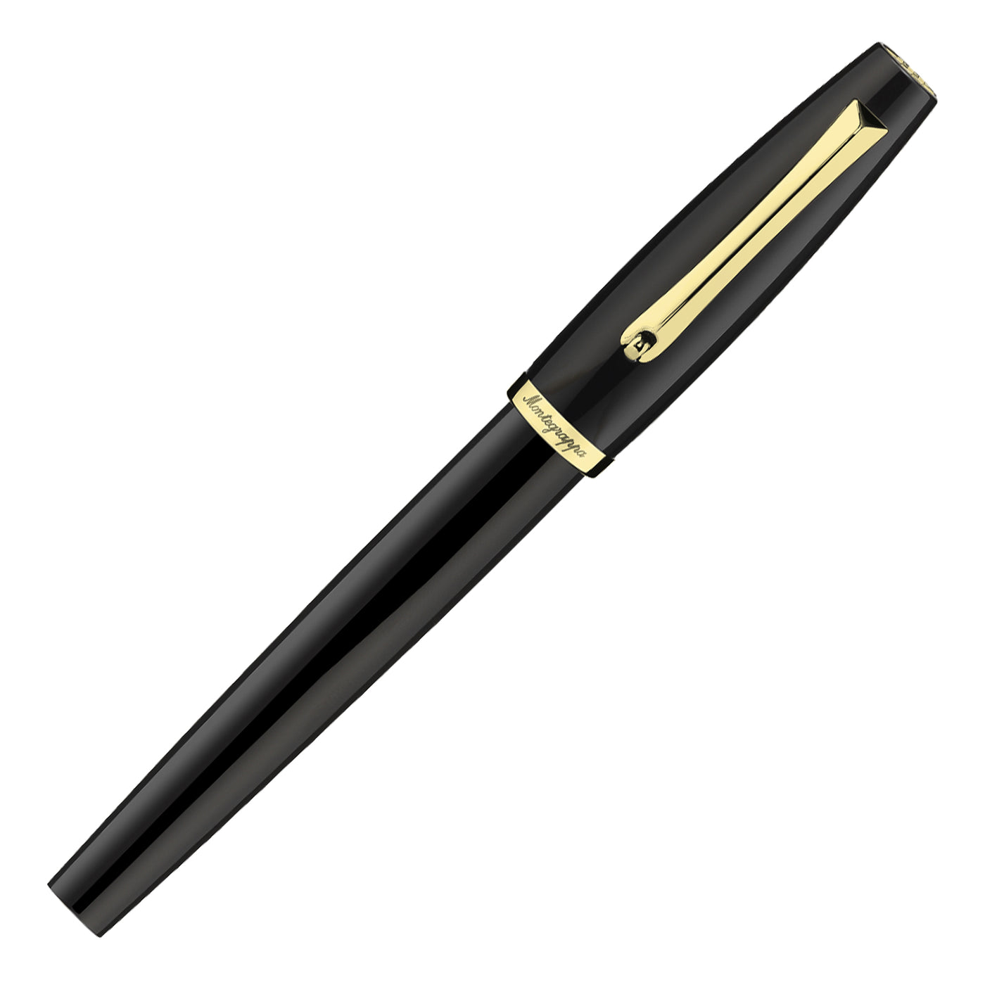 Montegrappa Manager Roller Ball Pen - Black GT