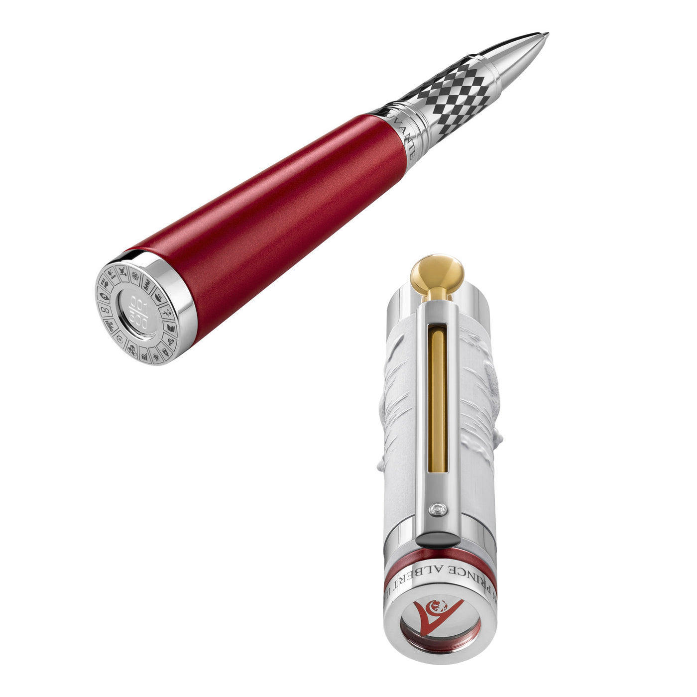 Montegrappa Prince Albert II of Monaco Foundation Roller Ball Pen - Life (Limited Edition)