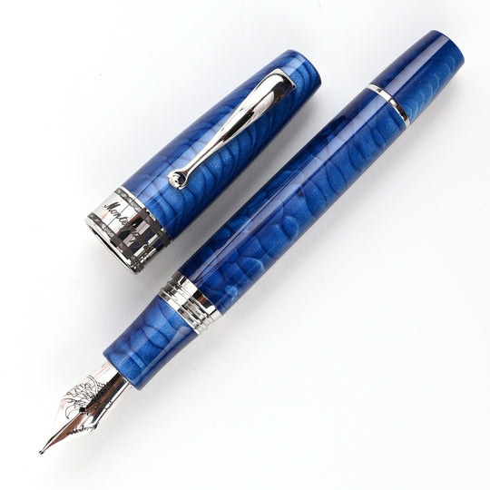 Montegrappa Regal Year of the Dragon Fountain Pen - Indigo Blue (Limited Edition)