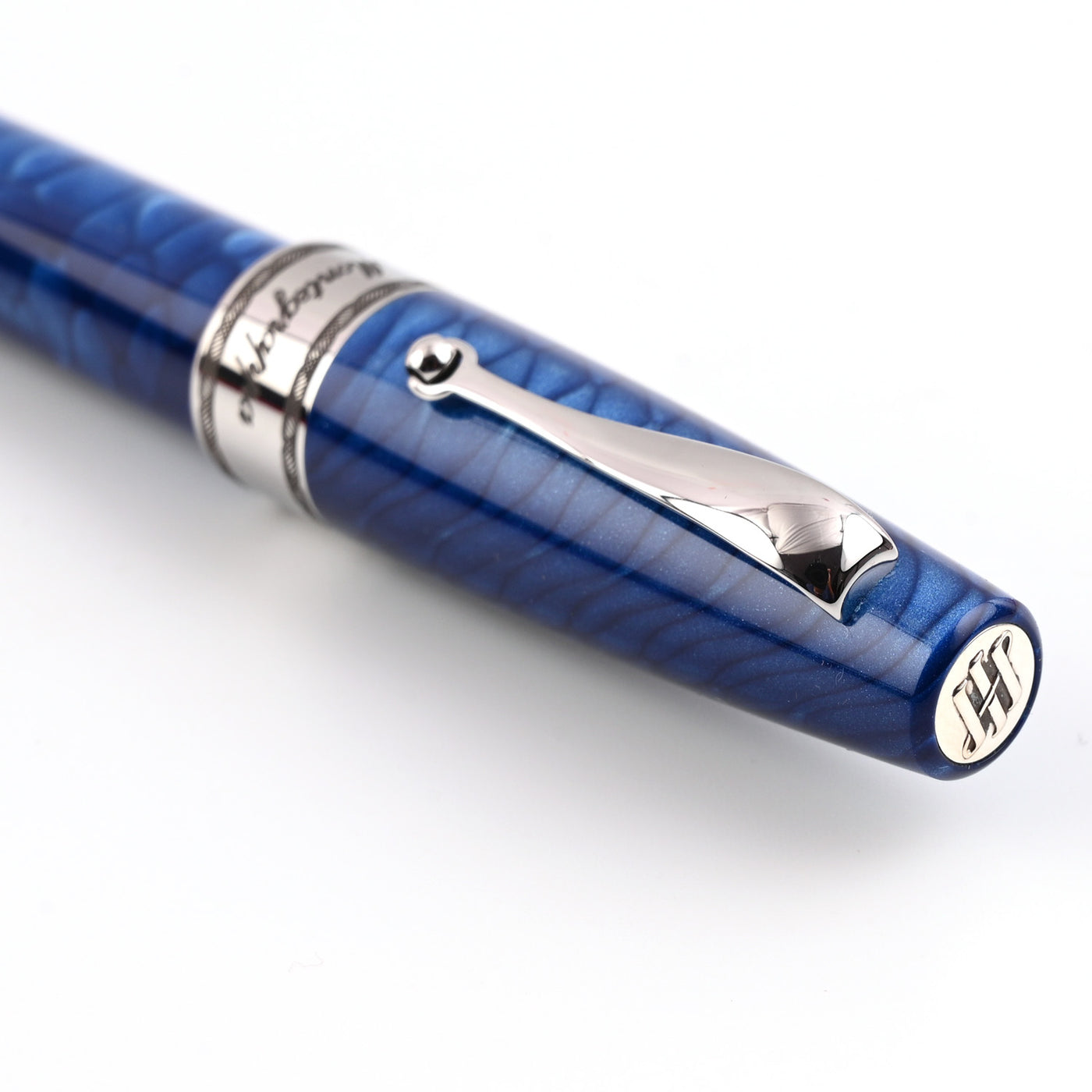 Montegrappa Regal Year of the Dragon Fountain Pen - Indigo Blue (Limited Edition)