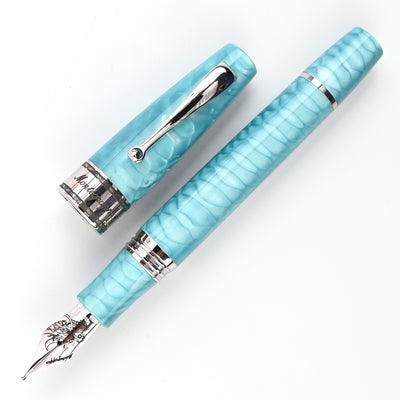 Montegrappa Regal Year of the Dragon Fountain Pen - Laguna Blue (Limited Edition) 1