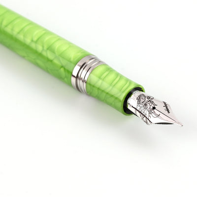 Montegrappa Regal Year of the Dragon Fountain Pen - Mamba Green (Limited Edition) 3