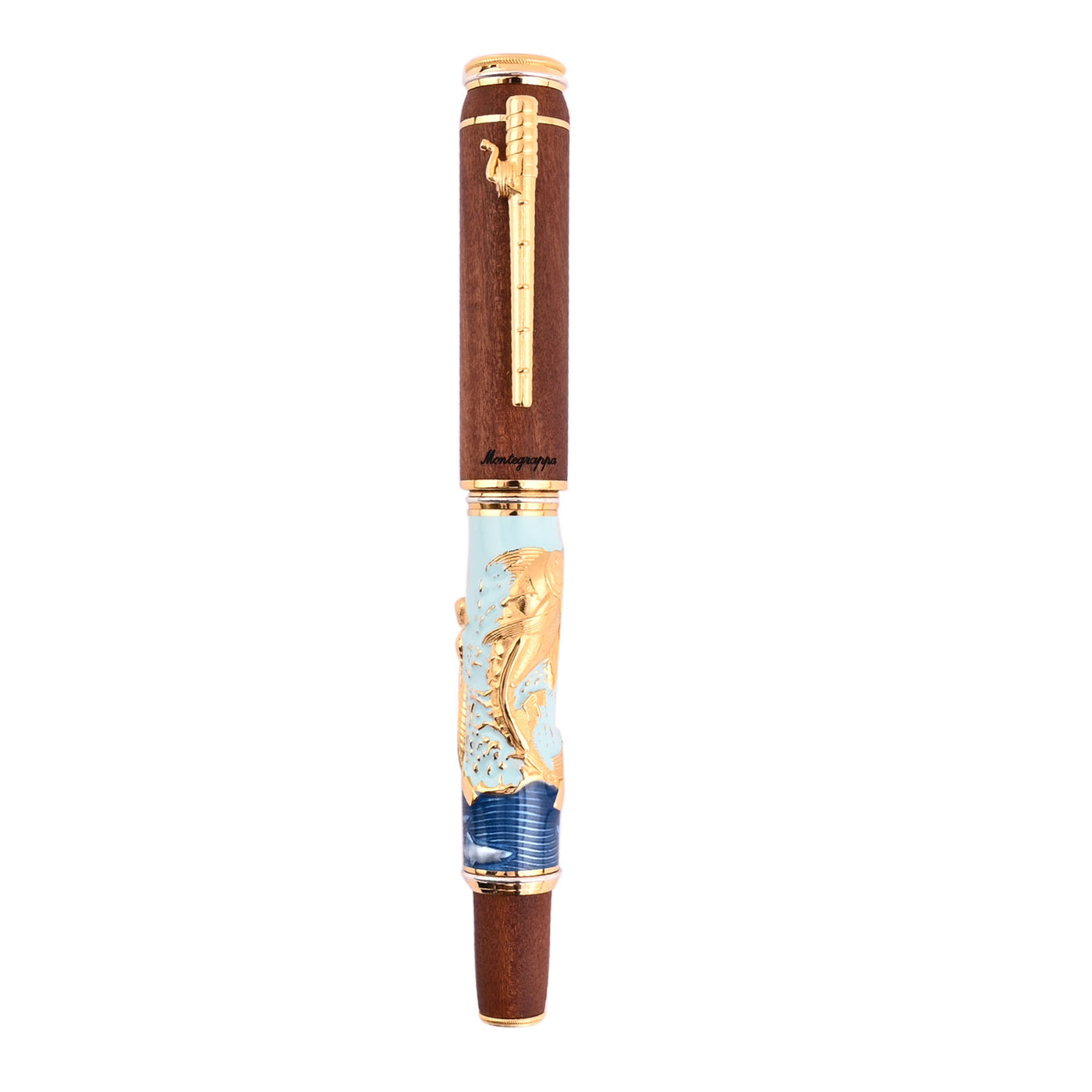 Montegrappa The Old Man & The Sea Vermeil Limited Edition Fountain Pen 6