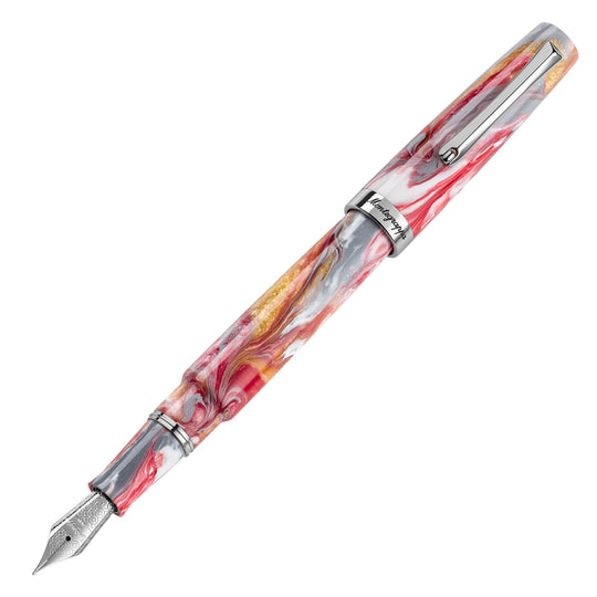 Montegrappa Venetia Tarvisium Fountain Pen - Paris in Bloom CT