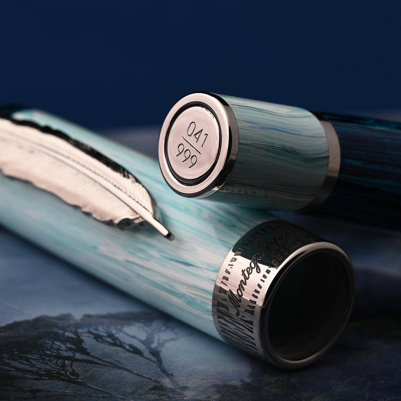 Montegrappa Wild Arctic Limited Edition Roller Ball Pen 8