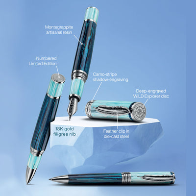 Montegrappa Wild Arctic Limited Edition Roller Ball Pen 13