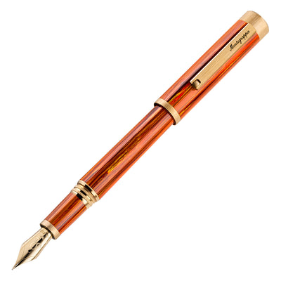 Montegrappa Zero Zodiac 14K Gold Fountain Pen - Leo 3