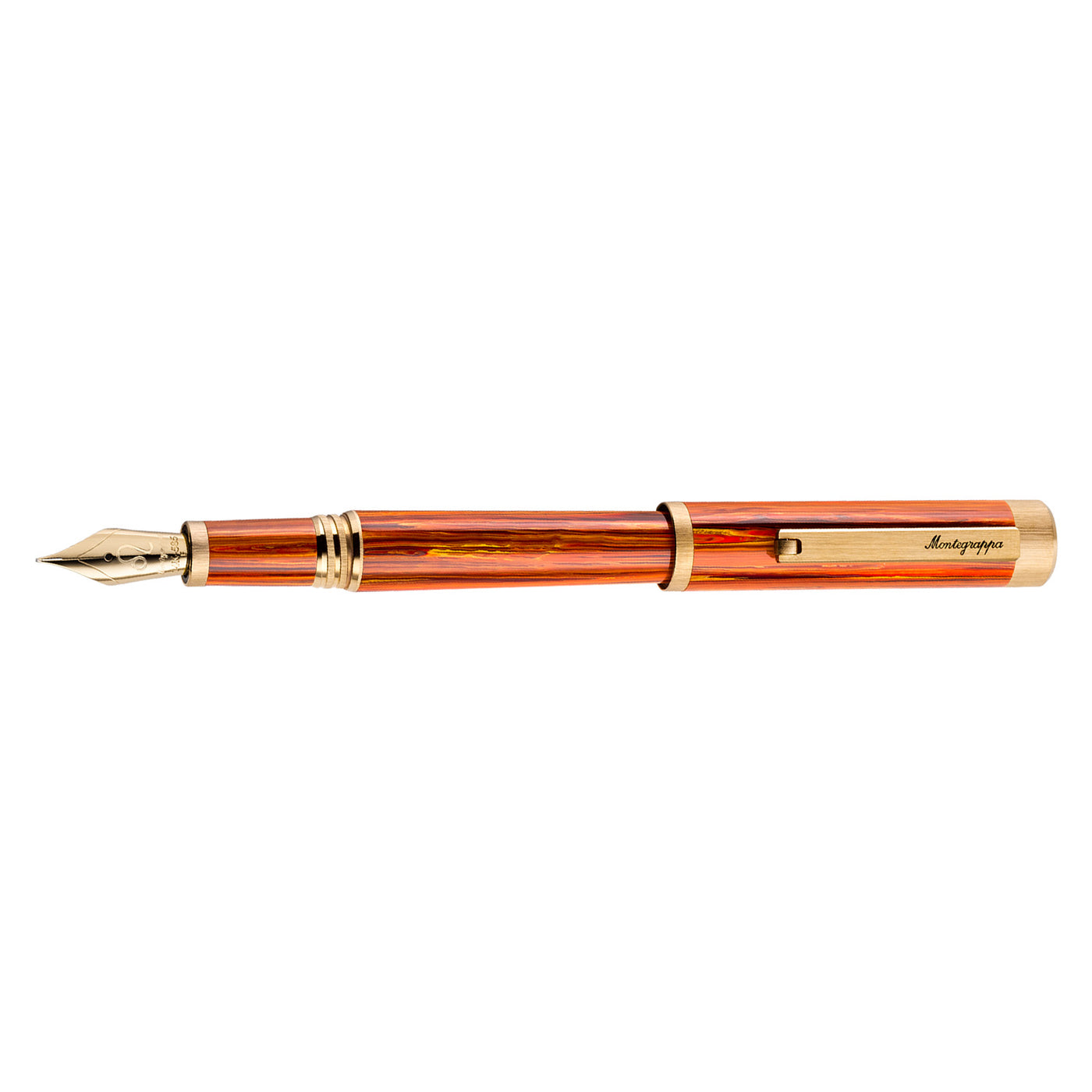 Montegrappa Zero Zodiac 14K Gold Fountain Pen - Leo 5