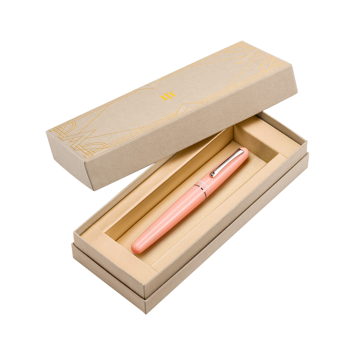 Montegrappa Elmo 01 Roller Ball Pen - Peach Fuzz CT 16
