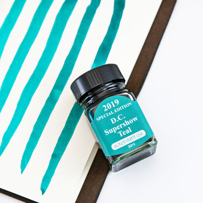 Monteverde 2019 D.C. Supershow Teal Special Edition Ink Bottle - 30ml 1