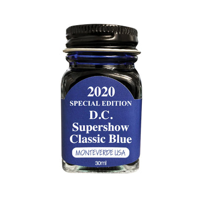 Monteverde 2020 D.C. Supershow Classic Blue Special Edition Ink Bottle - 30ml 1