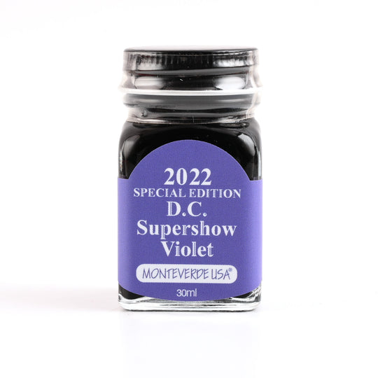 Monteverde 2022 D.C. Supershow Violet Special Edition Ink Bottle - 30ml
