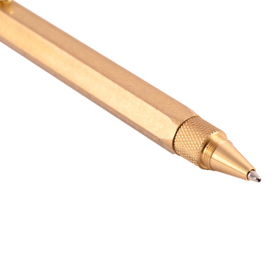 Monteverde 9 Function Tool Ball Pen - Brass GT 4