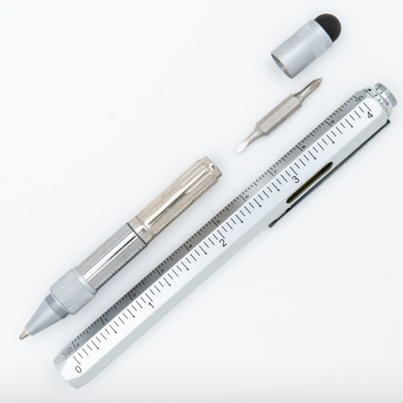 Monteverde 9 Function Tool Ball Pen - Silver CT 2