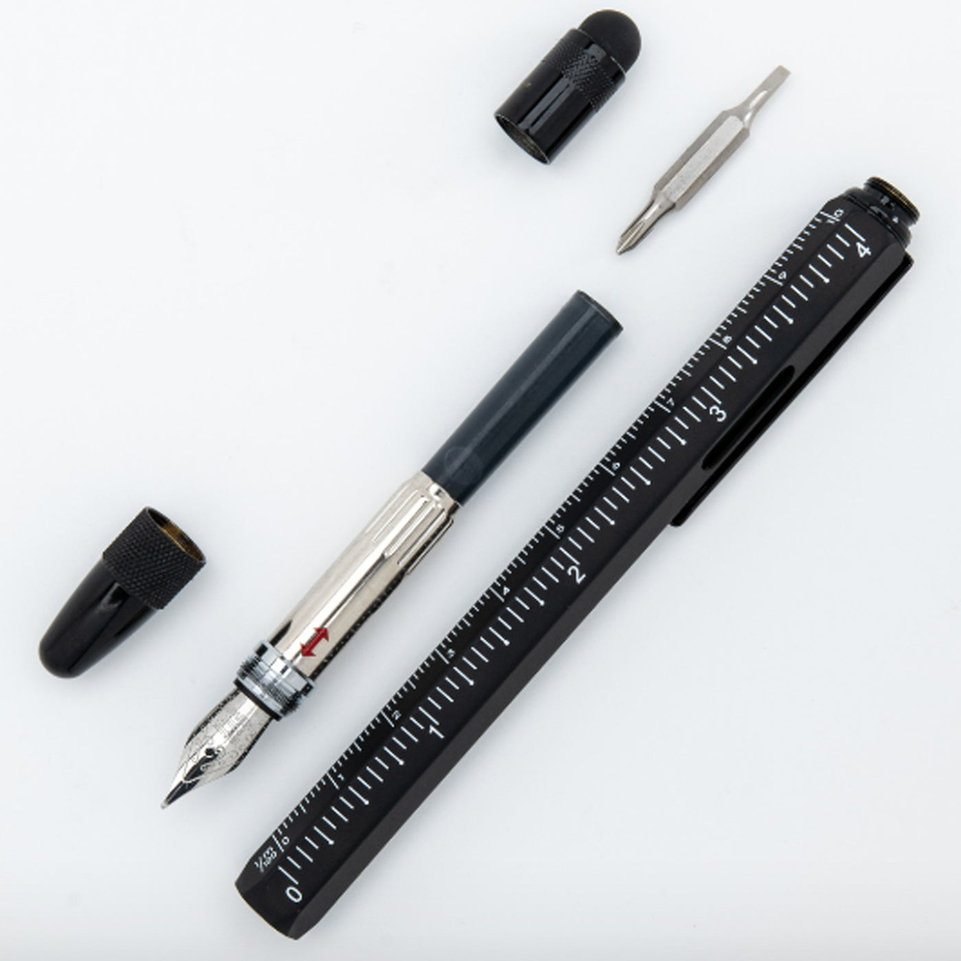 Monteverde 9 Function Tool Fountain Pen - Black BT 3