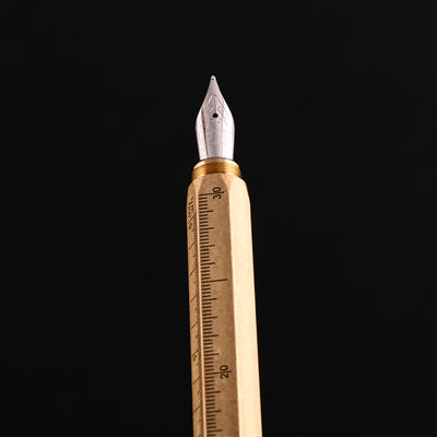 Monteverde 9 Function Tool Fountain Pen - Brass GT 12