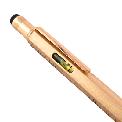 Monteverde 9 Function Tool Fountain Pen - Brass GT 5