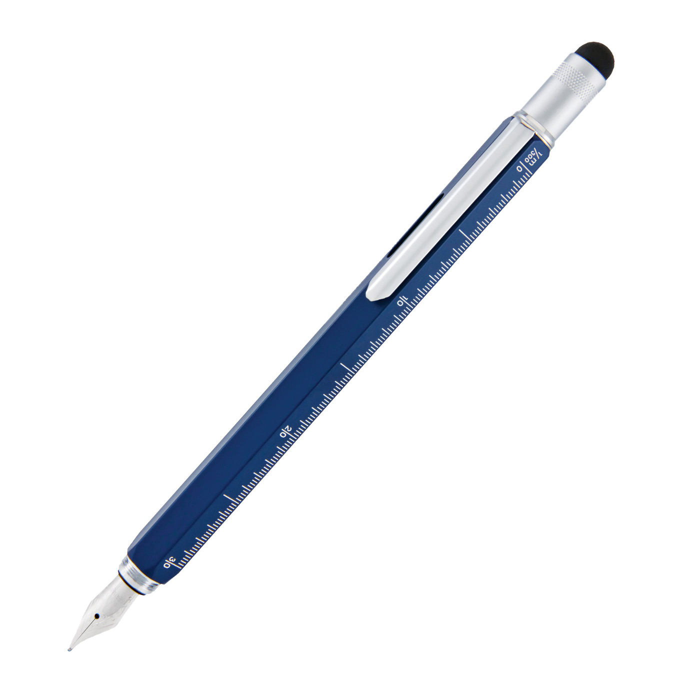 Monteverde 9 Function Tool Fountain Pen - Navy Blue CT 1