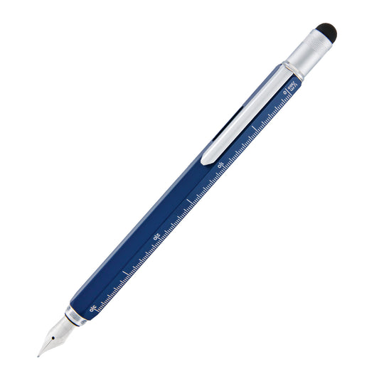 Monteverde 9 Function Tool Fountain Pen - Navy Blue CT