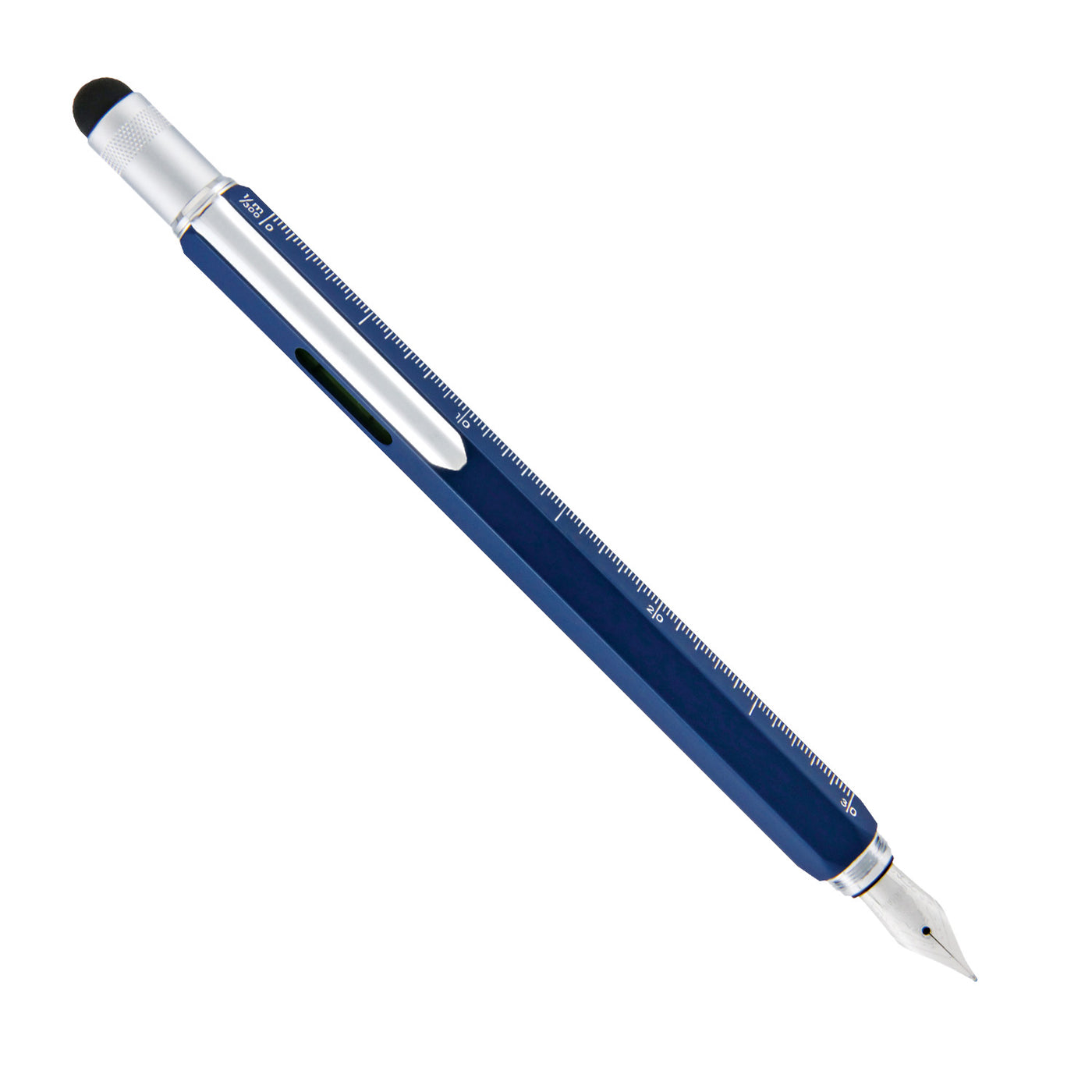 Monteverde 9 Function Tool Fountain Pen - Navy Blue CT 2