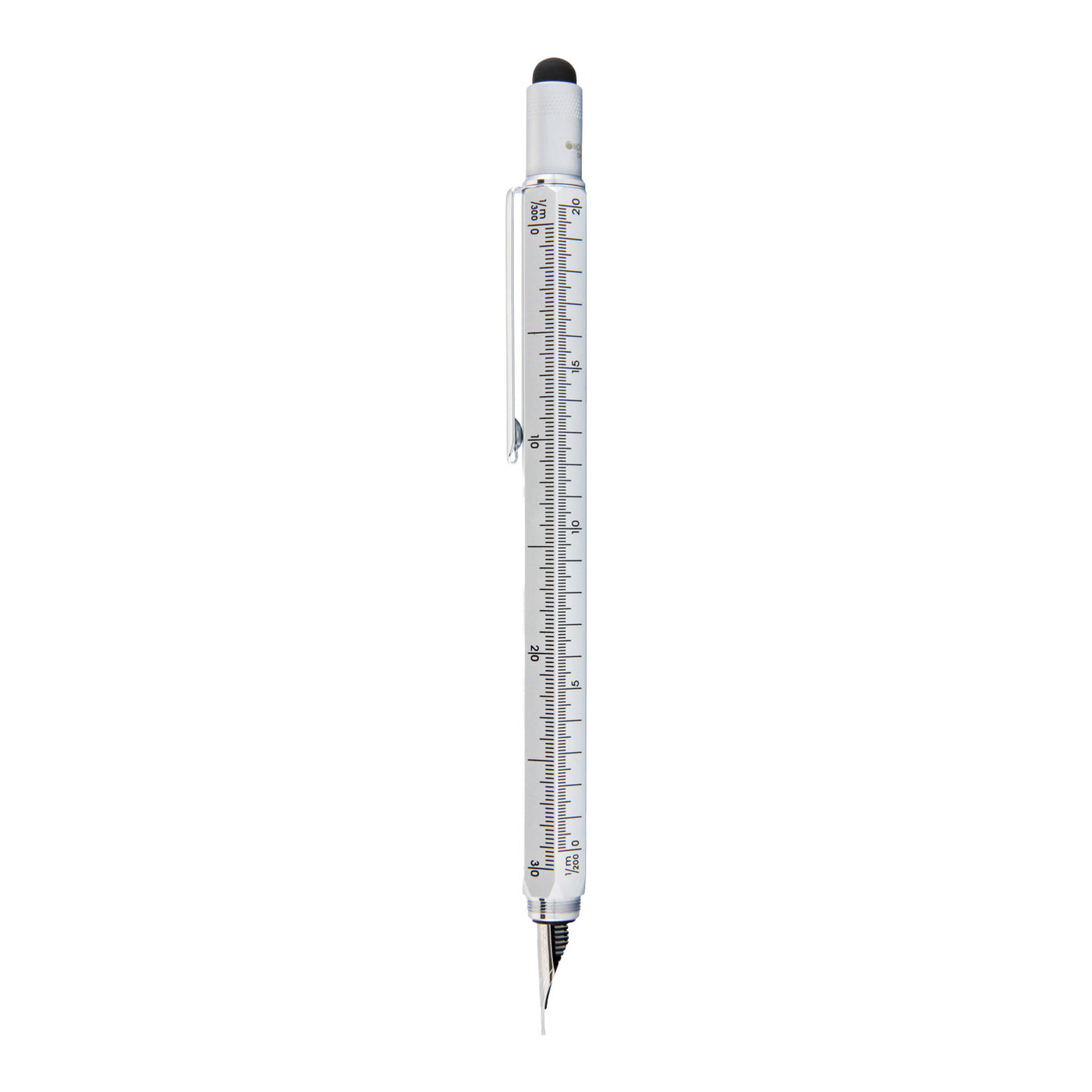 Monteverde 9 Function Tool Fountain Pen - Silver CT 4