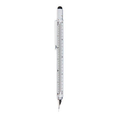 Monteverde 9 Function Tool Fountain Pen - Silver CT 4