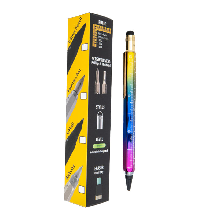 Monteverde 9 Function Tool Ink Ball Pen - Rainbow GT – Makoba