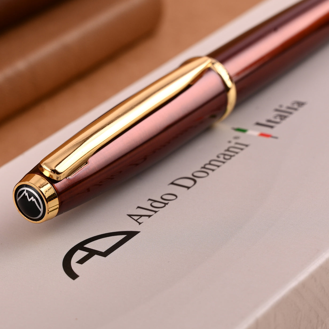 Monteverde Aldo Domani Ball Pen - Brown GT 8