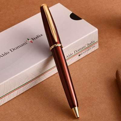 Monteverde Aldo Domani Ball Pen - Brown GT 9