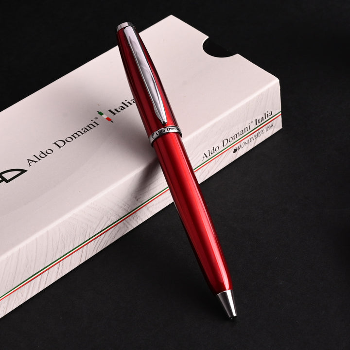 Monteverde Aldo Domani Ball Pen Red CT – Makoba - Main Image