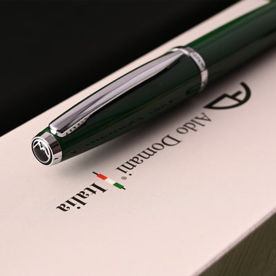 Monteverde Aldo Domani Fountain Pen - Green CT 10