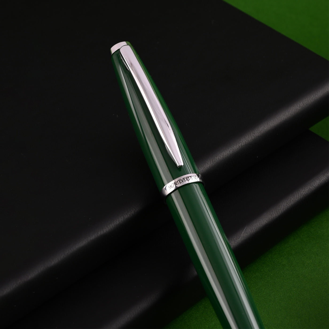 Monteverde Aldo Domani Fountain Pen - Green CT 13