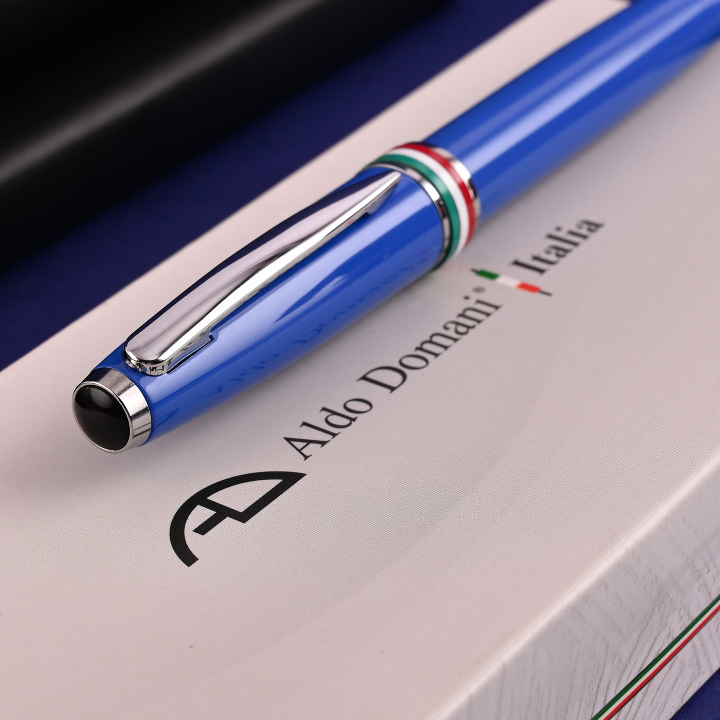 Monteverde Aldo Domani Italia Ball Pen - Exotic Blue CT 7